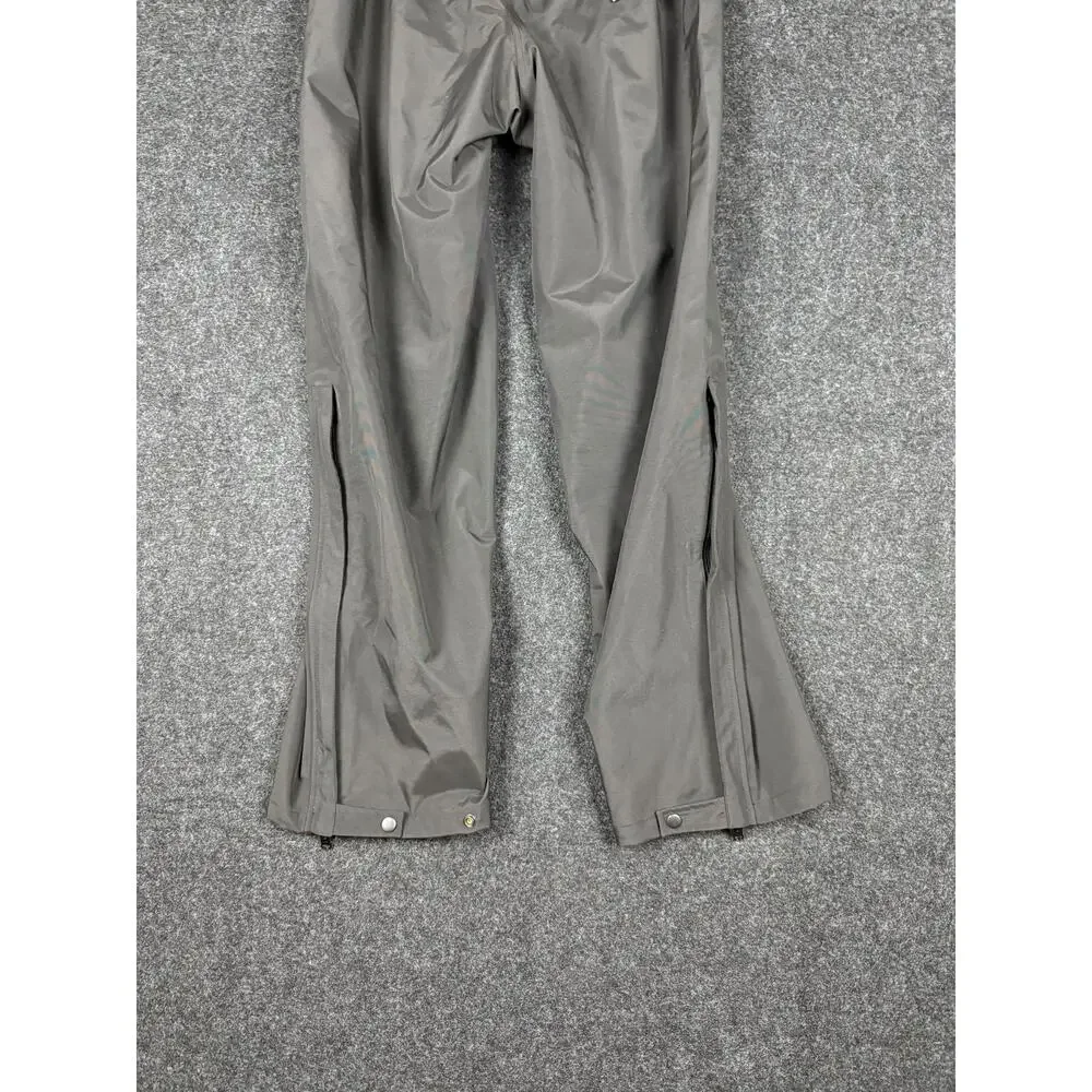 Flying Cross Rain Pants Large Regular Black Waterproof Side Zip NWT Nylon